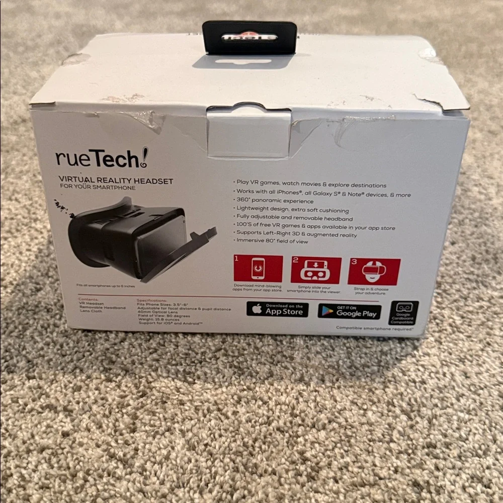 Rue21 Black Smartphone VR Headset